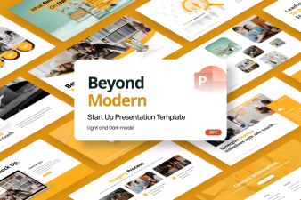 Beyond Modern - StartUp PowerPoint Template
